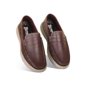 Casual Comfort Leather Loafer Shoes For Men - Image 6
